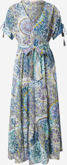 Derhy Dress 'STOP' in turquoise / mixed colours, Item view