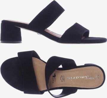 TAMARIS Sandalen 38 in Schwarz: predná strana