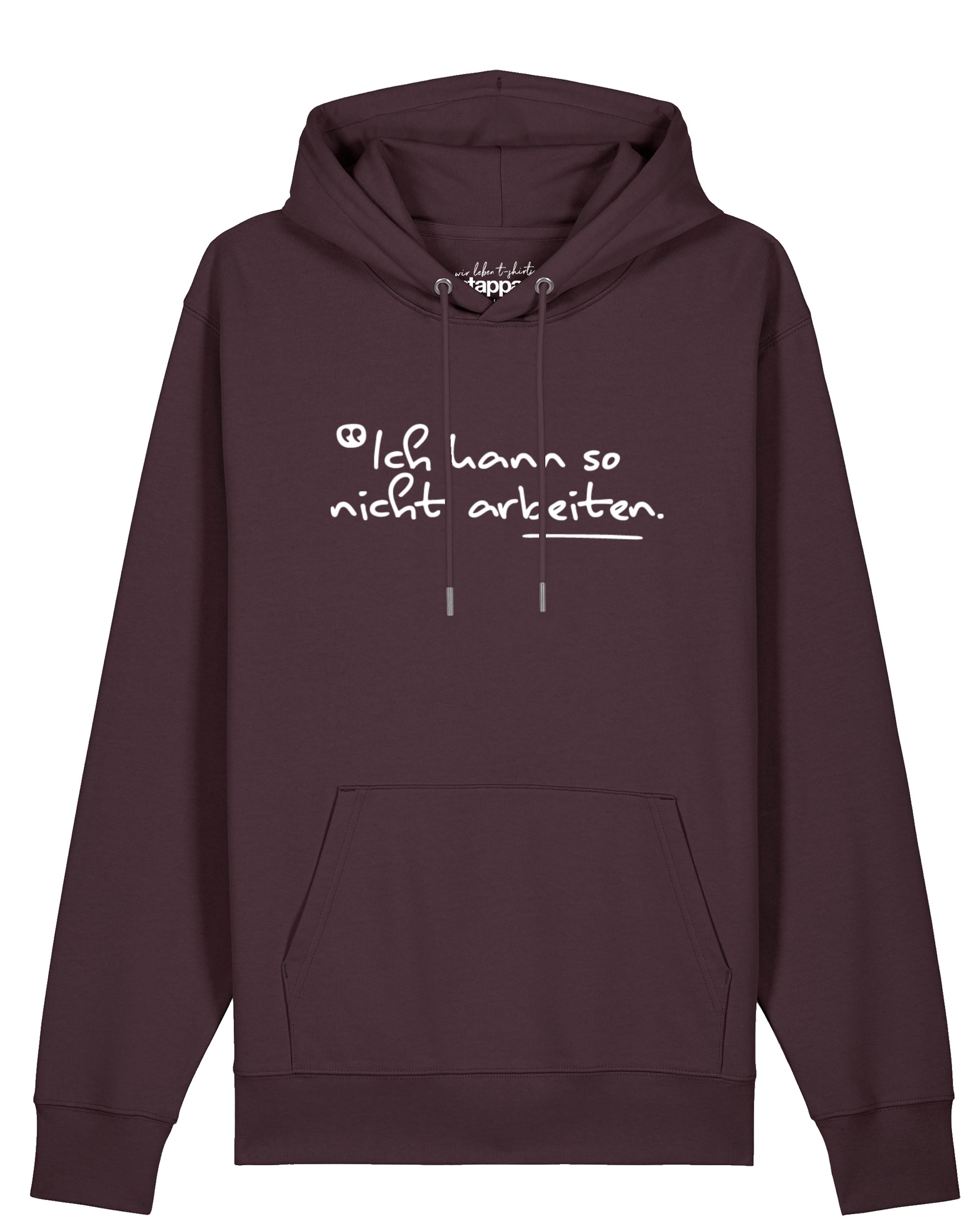 Watapparel Sweatshirt in Rood: voorkant