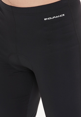 ENDURANCE Regular Workout Pants 'Larena' in Black