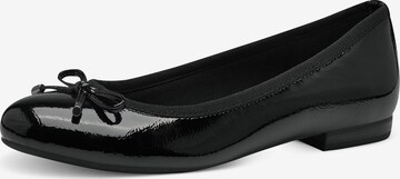 MARCO TOZZI Ballet Flats in Black: front