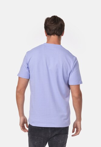 T-Shirt 'laugh.' smiler. en violet