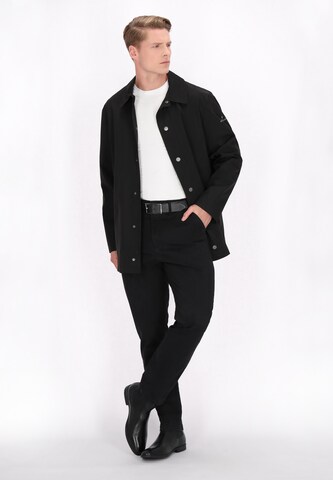 DreiMaster Klassik Übergangsjacke 'Classic Look' in Schwarz