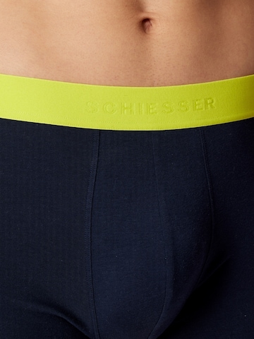 SCHIESSER - Calzoncillo boxer en azul