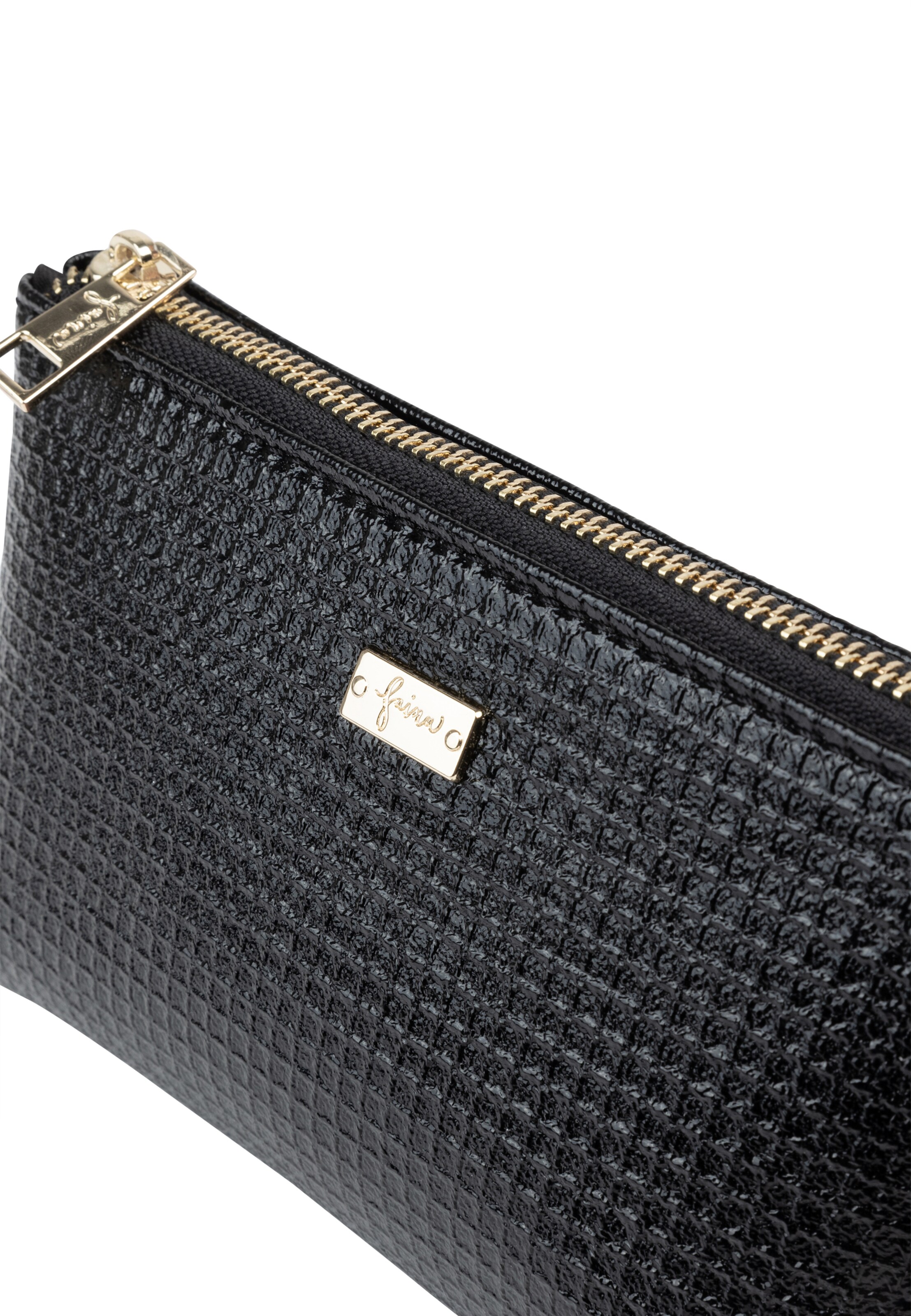 faina Kosmetiktasche in Schwarz