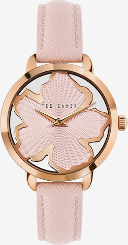 Ted Baker Analog watch 'Fulmaar' in Pink: front