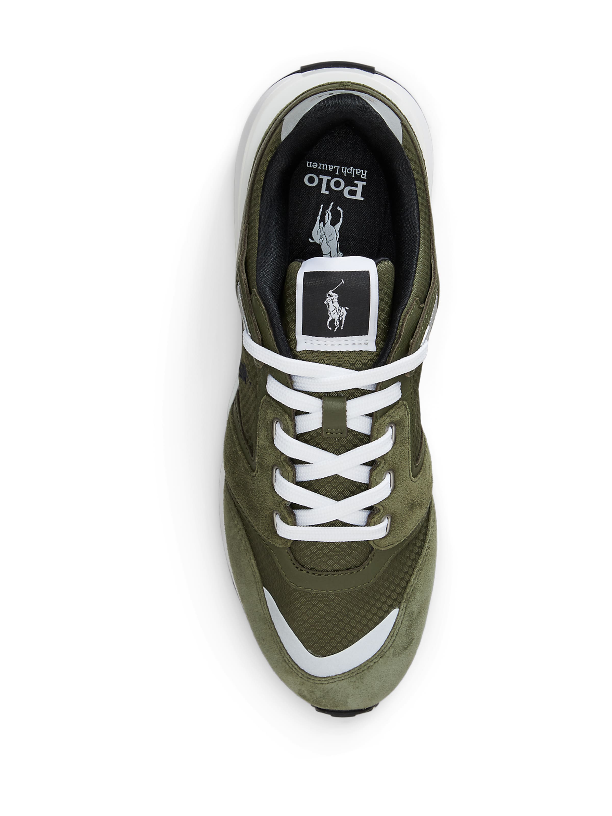 Baskets basses 'TRN 89 PP V2' Polo Ralph Lauren en vert