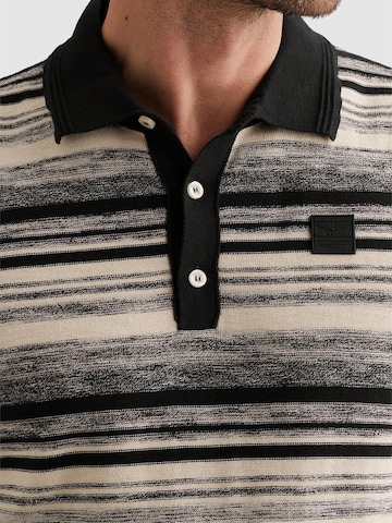 PME Legend Paita 'Polo shirt with color gradient and badge' värissä sininen
