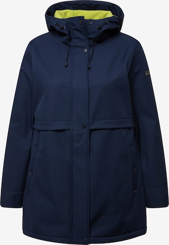 Ulla Popken Performance Jacket in Blue: front