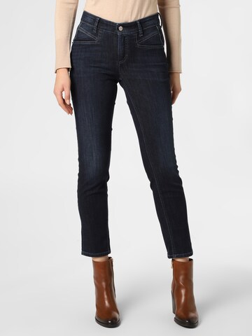 Cambio Skinny Jeans 'Pina' in Blue: front
