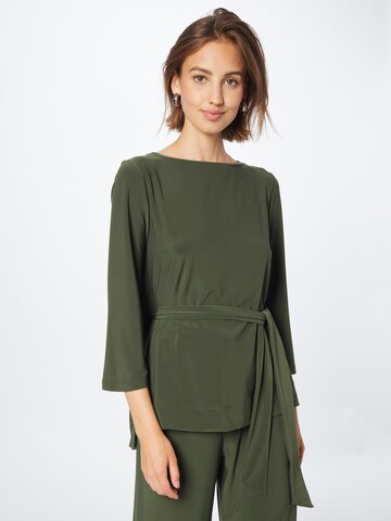 Max Mara Leisure Shirt 'LOCUSTA' in Green: front