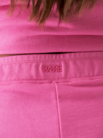 RÆRE by Lorena Rae Loosefit Broek 'Enie' in Roze