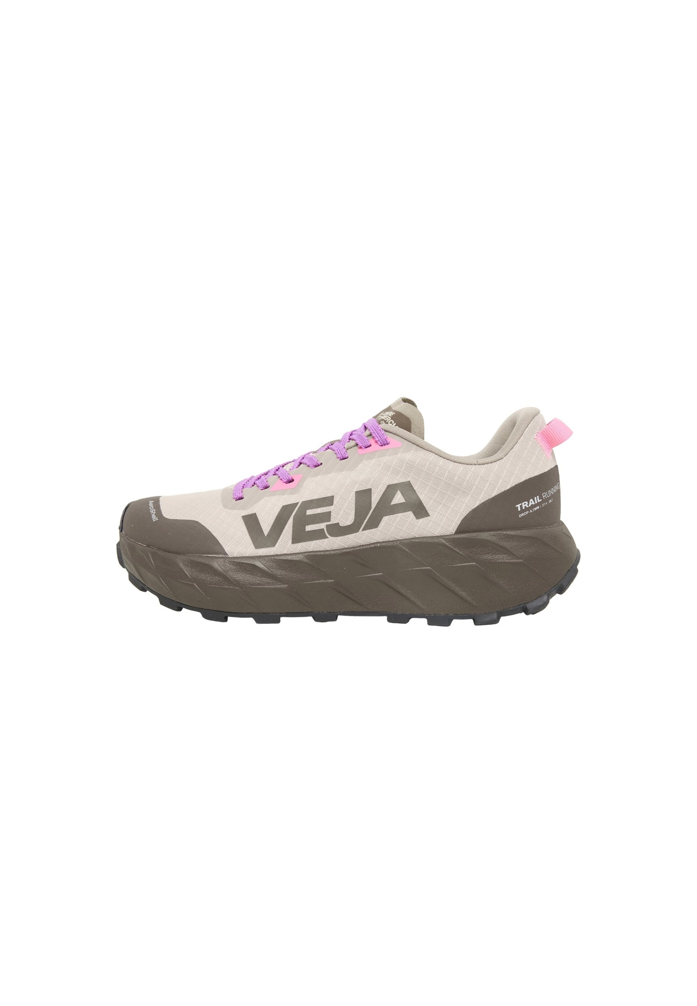 Veja Låg sneaker 'HARPIE' i brun: framsida