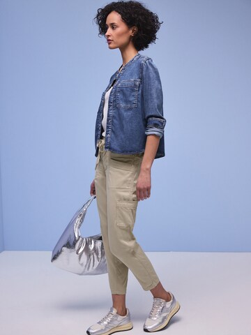 Effilé Pantalon cargo 'Bonny' STREET ONE en beige