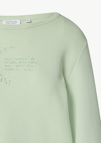 comma casual identity Sweatshirt i grøn