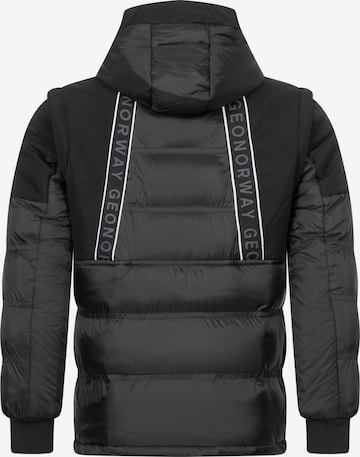 Geographical Norway Winter Jacket in Black