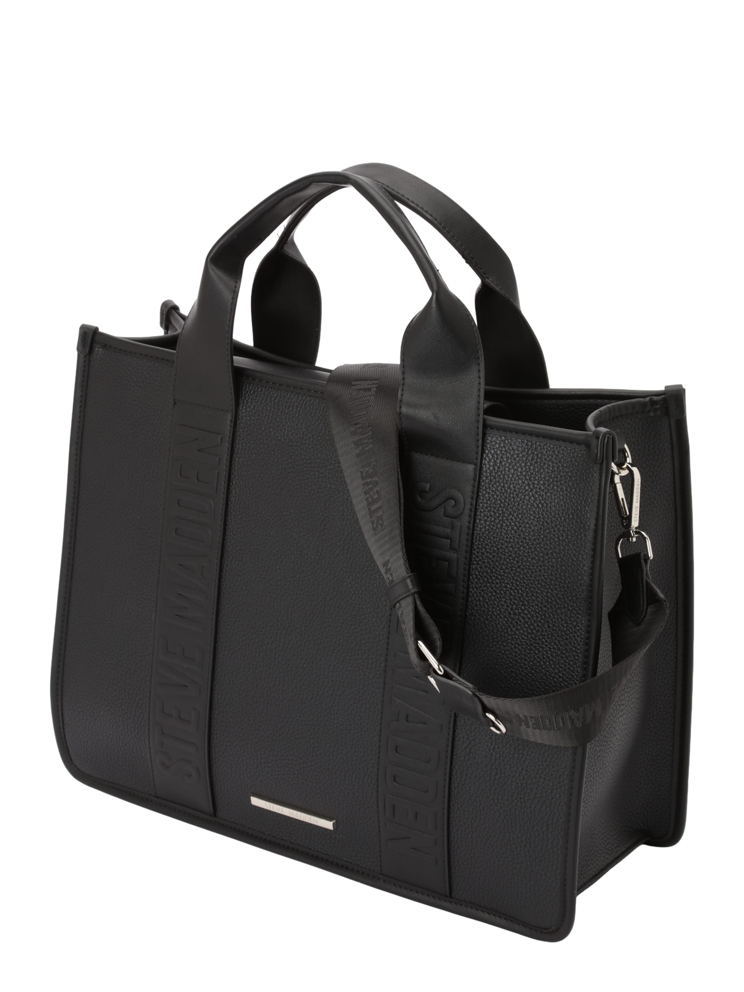 STEVE MADDEN Handtas 'Bwebber-EL' in Zwart: zijkant