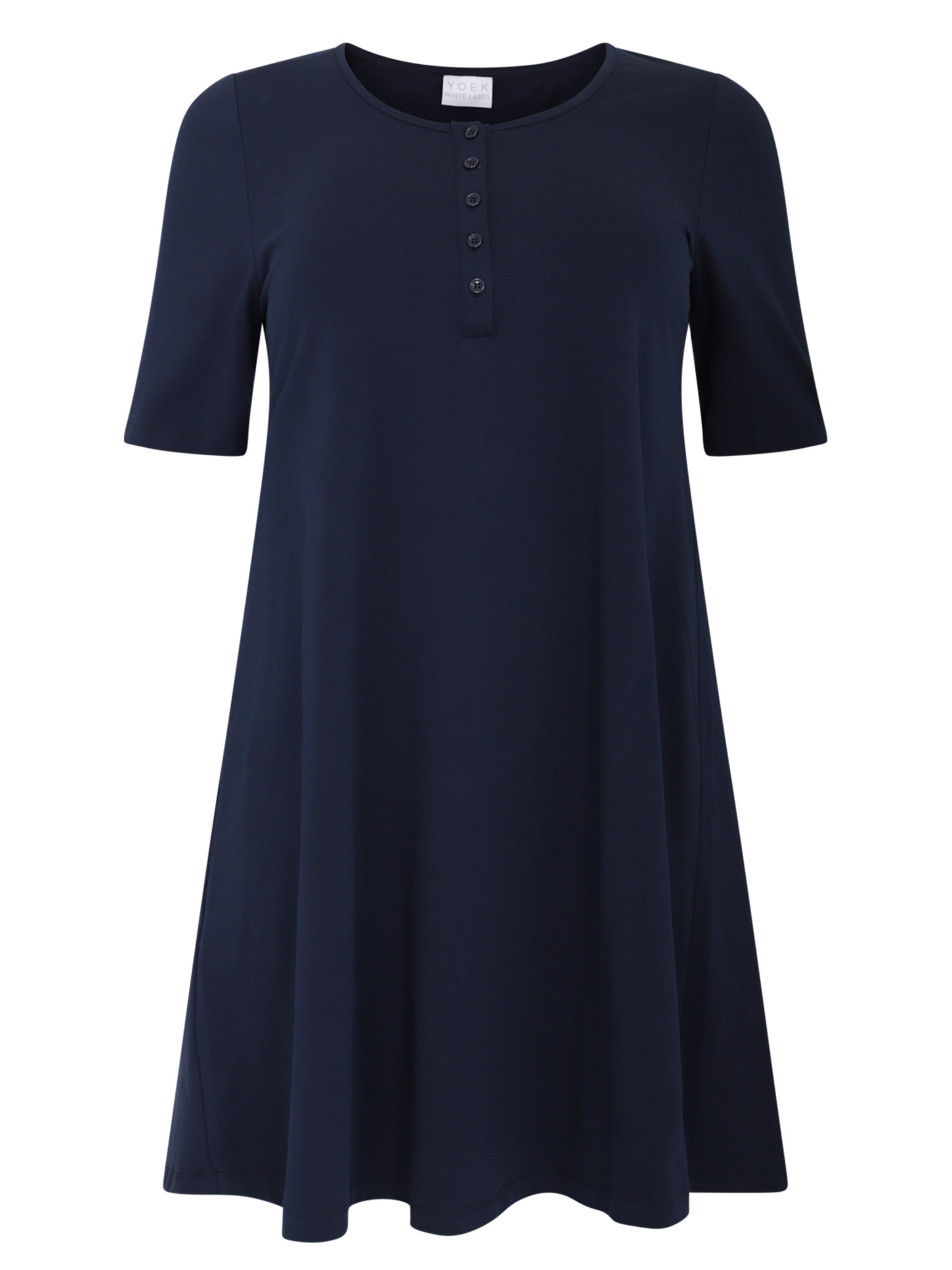 Robe YOEK en bleu : devant