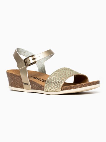 Bayton Sandal 'LEGANES' in Gold