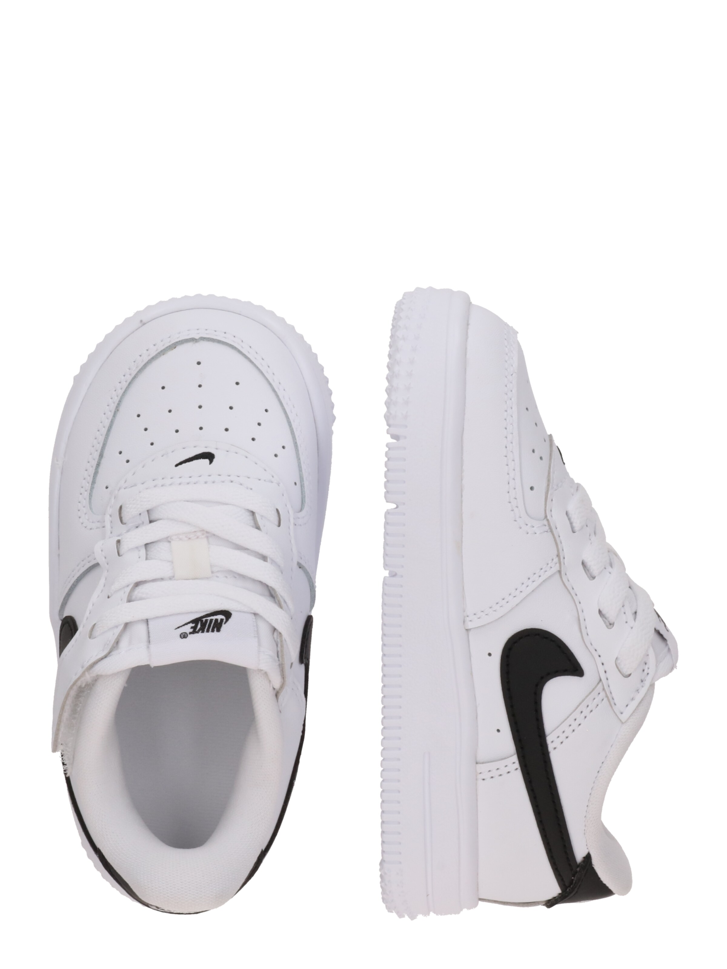 balts Nike Sportswear Brīvā laika apavi 'FORCE 1'