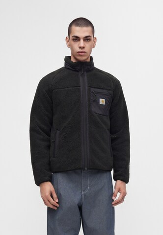 Carhartt WIP Ζακέτα φλις 'Prentis' σε μαύρο: μπροστά