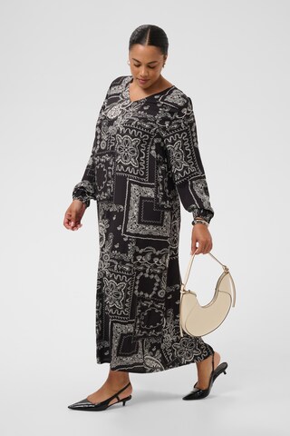 KAFFE CURVE Dress in Black