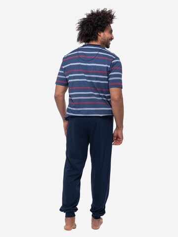Ammann Pajama short 'Night & Home Cotton' in Blue