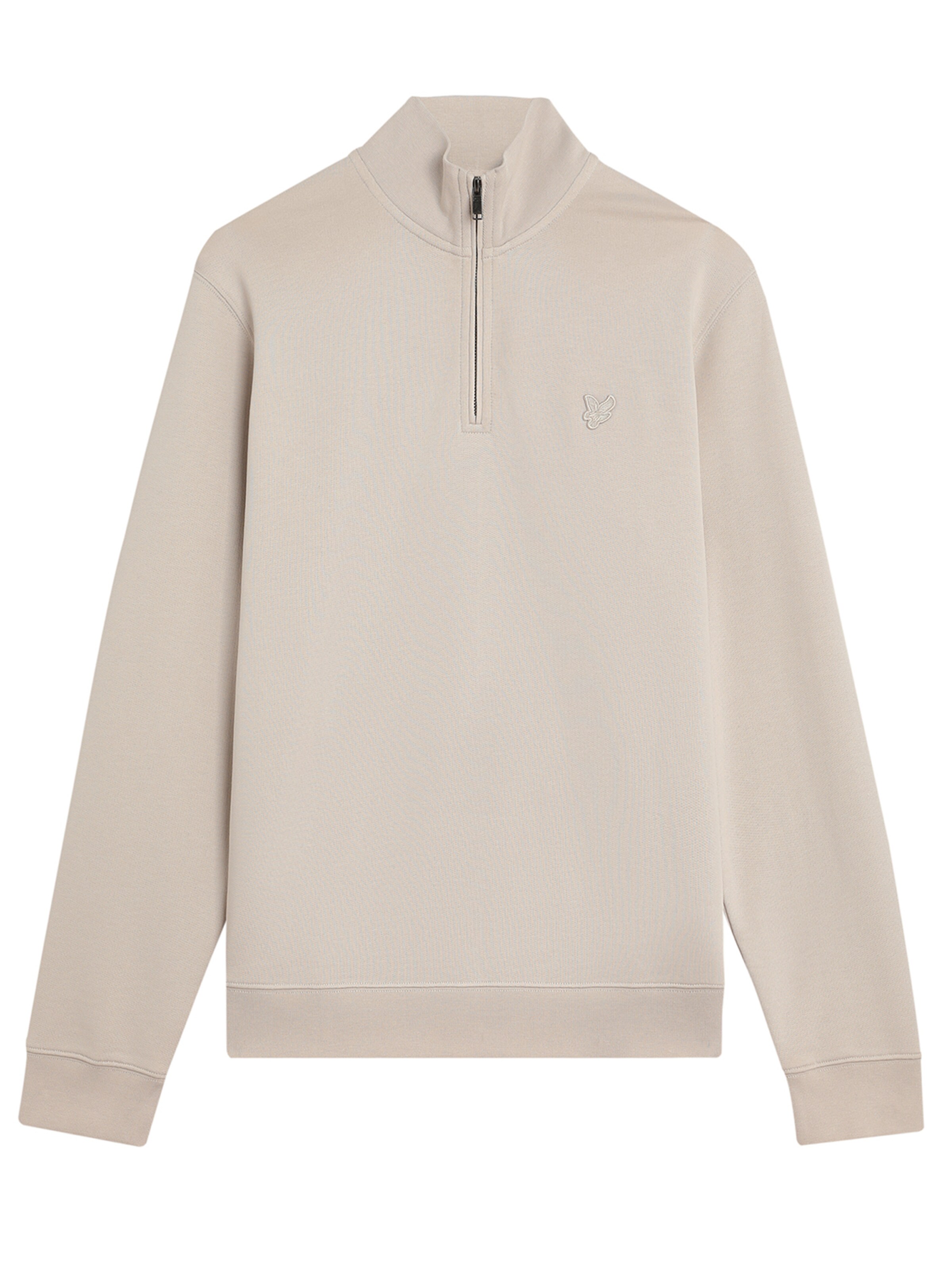 Pull-over Lyle & Scott en beige : devant