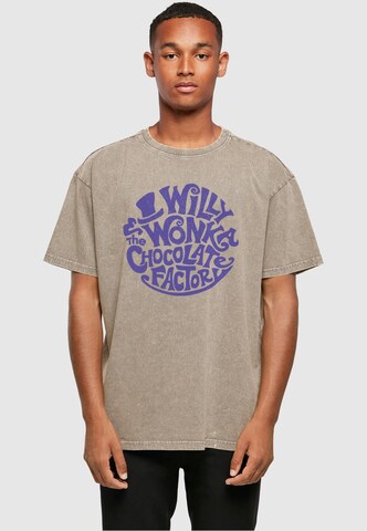 T-Shirt 'Willy Wonka And The Chocolate Factory' ABSOLUTE CULT en vert : devant