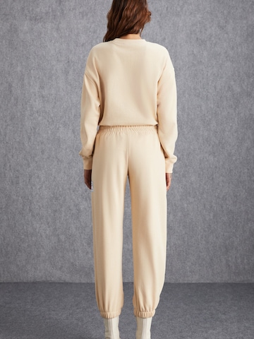 Grimelange Zúžený strih Nohavice - Béžová