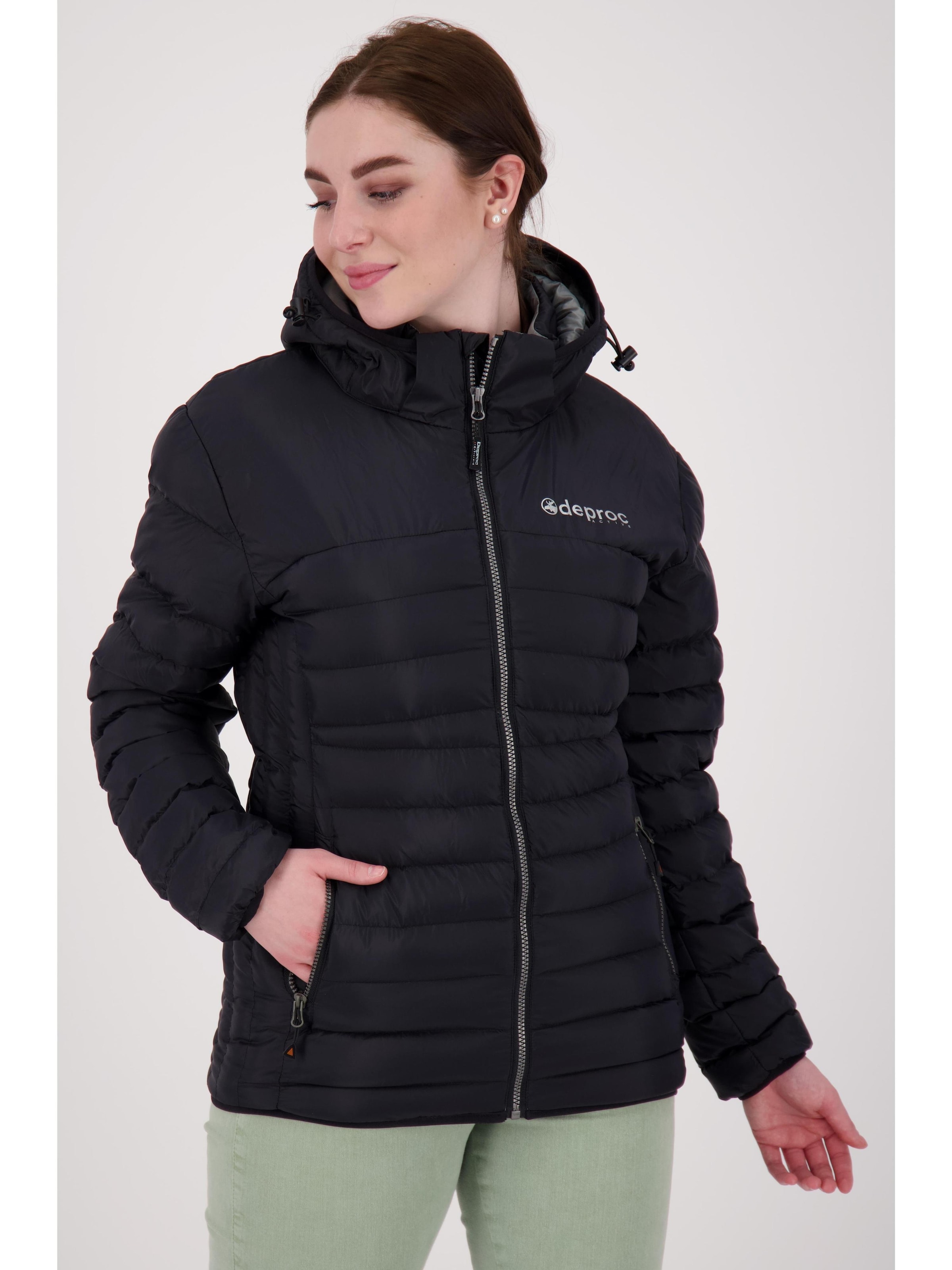 deproc Winterjacke 'GILMOUR II WMN' in Grau: Vorderseite