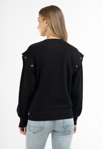 DreiMaster Vintage Sweatshirt 'Takelage' in Zwart