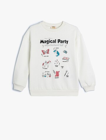 Koton Sweatshirt in White: front