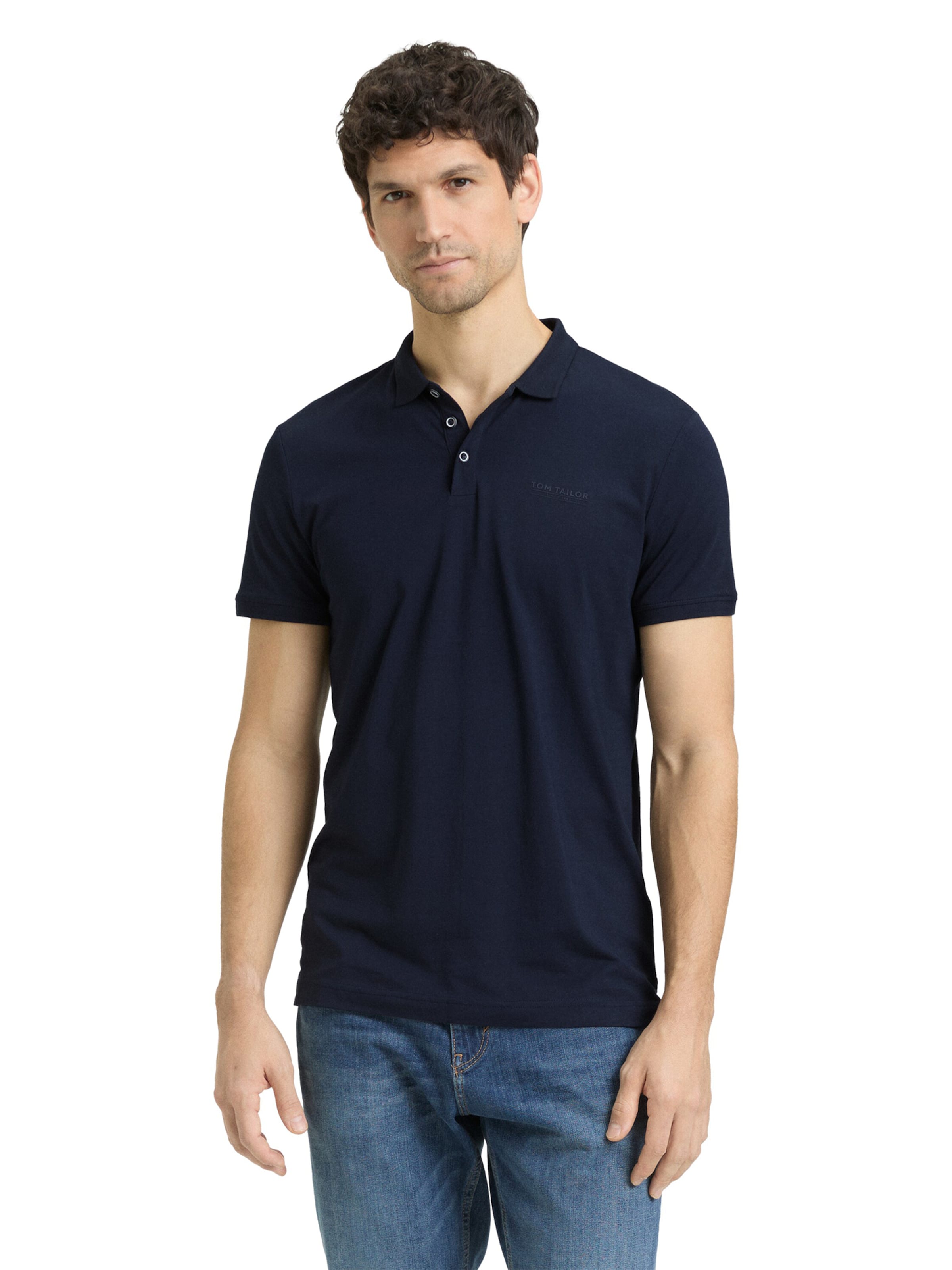 TOM TAILOR - Camiseta en azul: frente