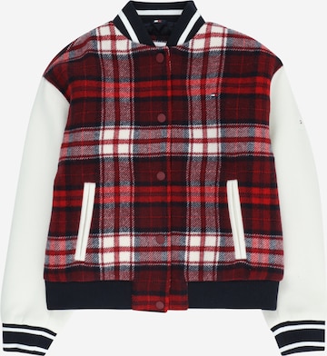 Veste mi-saison TOMMY HILFIGER en rouge : devant