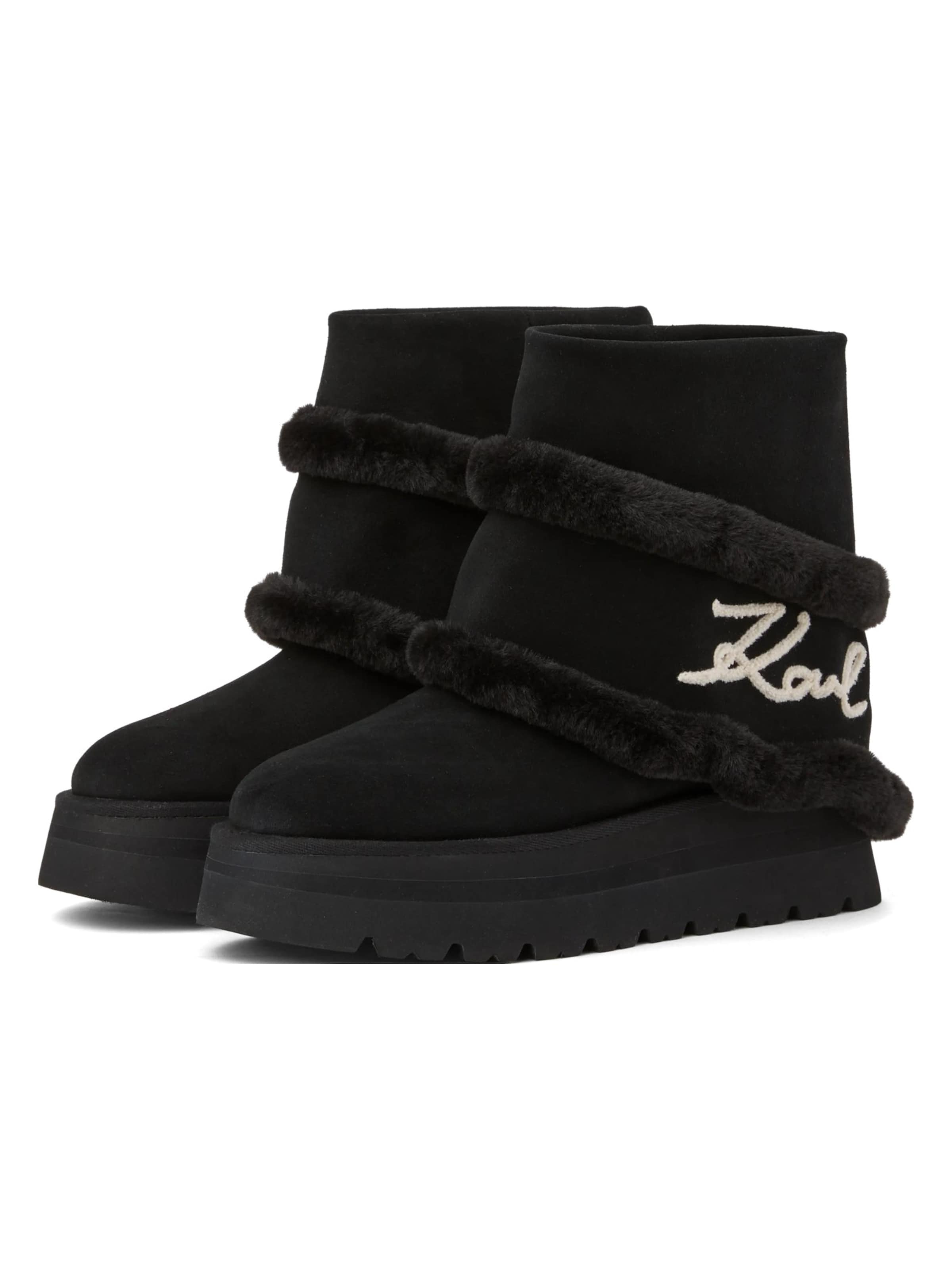 Karl Lagerfeld Sněhule ' Skylar' – černá