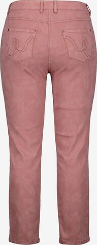 Ulla Popken Regular Jeans 'Sarah' in Pink