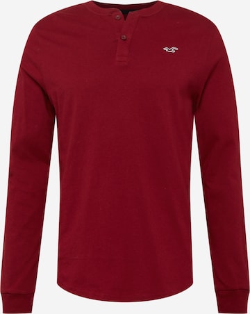 HOLLISTER - Camiseta en rojo: frente