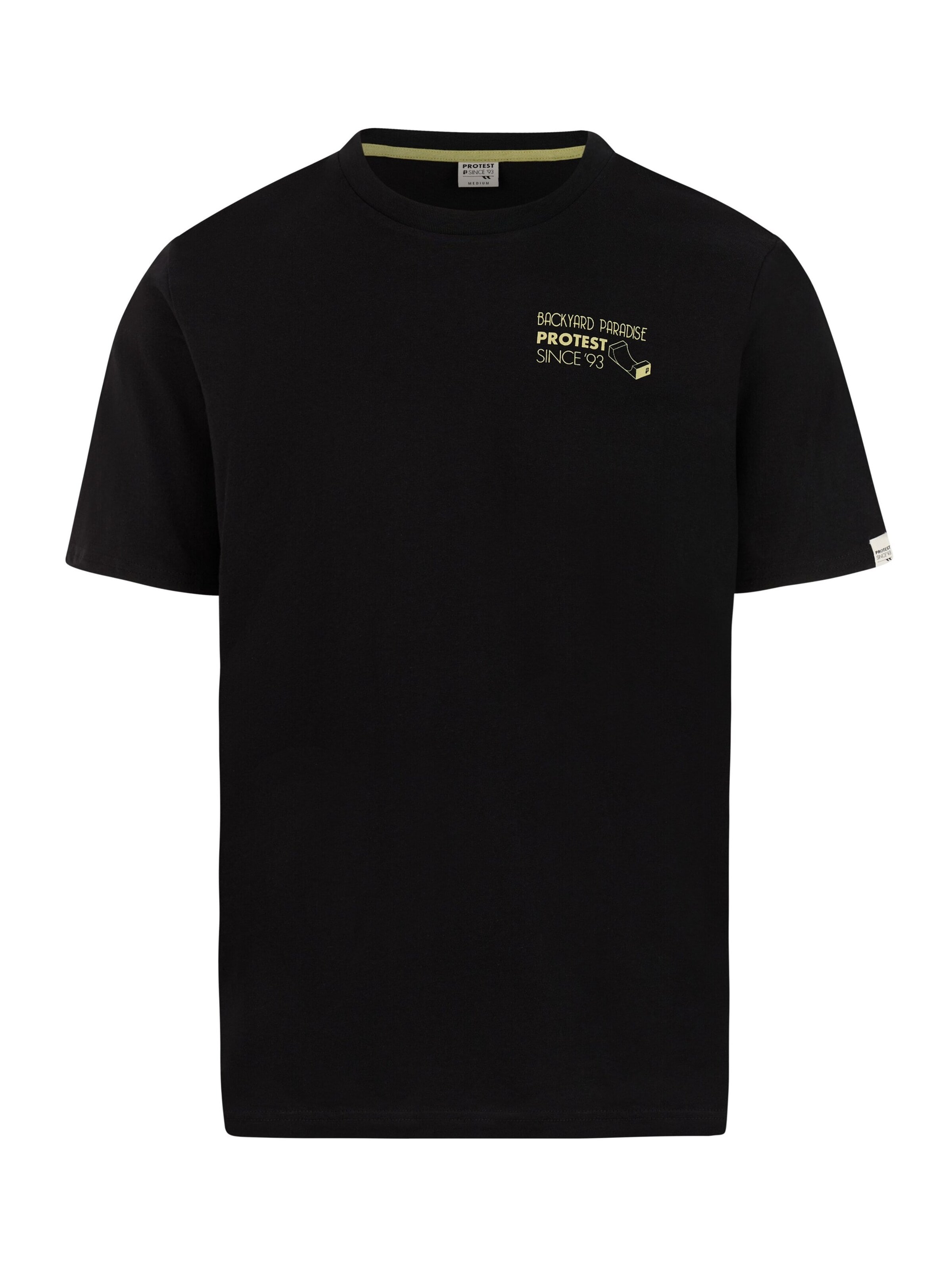 PROTEST Shirt 'PRTHepple' in Zwart: voorkant