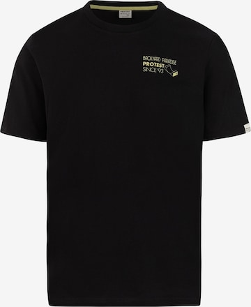PROTEST Shirt 'PRTHepple' in Zwart: voorkant