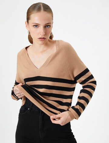 Koton Pullover in Beige