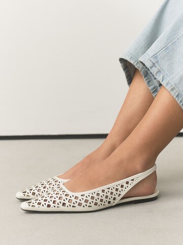 Ballerina 'Forever Comfort' di Next in bianco