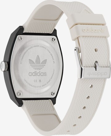 ADIDAS ORIGINALS Analog Watch 'Project Two' in White