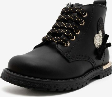 Bottes 'Cairo Nero T.Glitter Gr.910/625 T.Glitter Fi.Nero' Nero Giardini en noir : devant