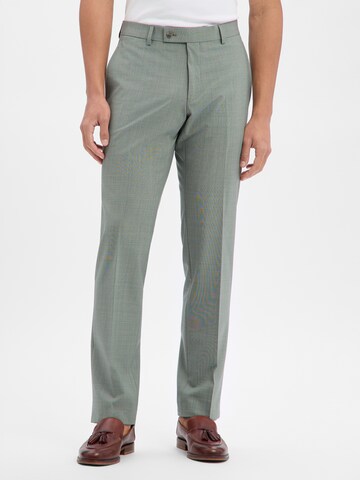 HECHTER PARIS Regular Anzughose in Grün: Vorderseite