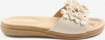 lemon tree Pantoffeln 38 in Beige: predná strana