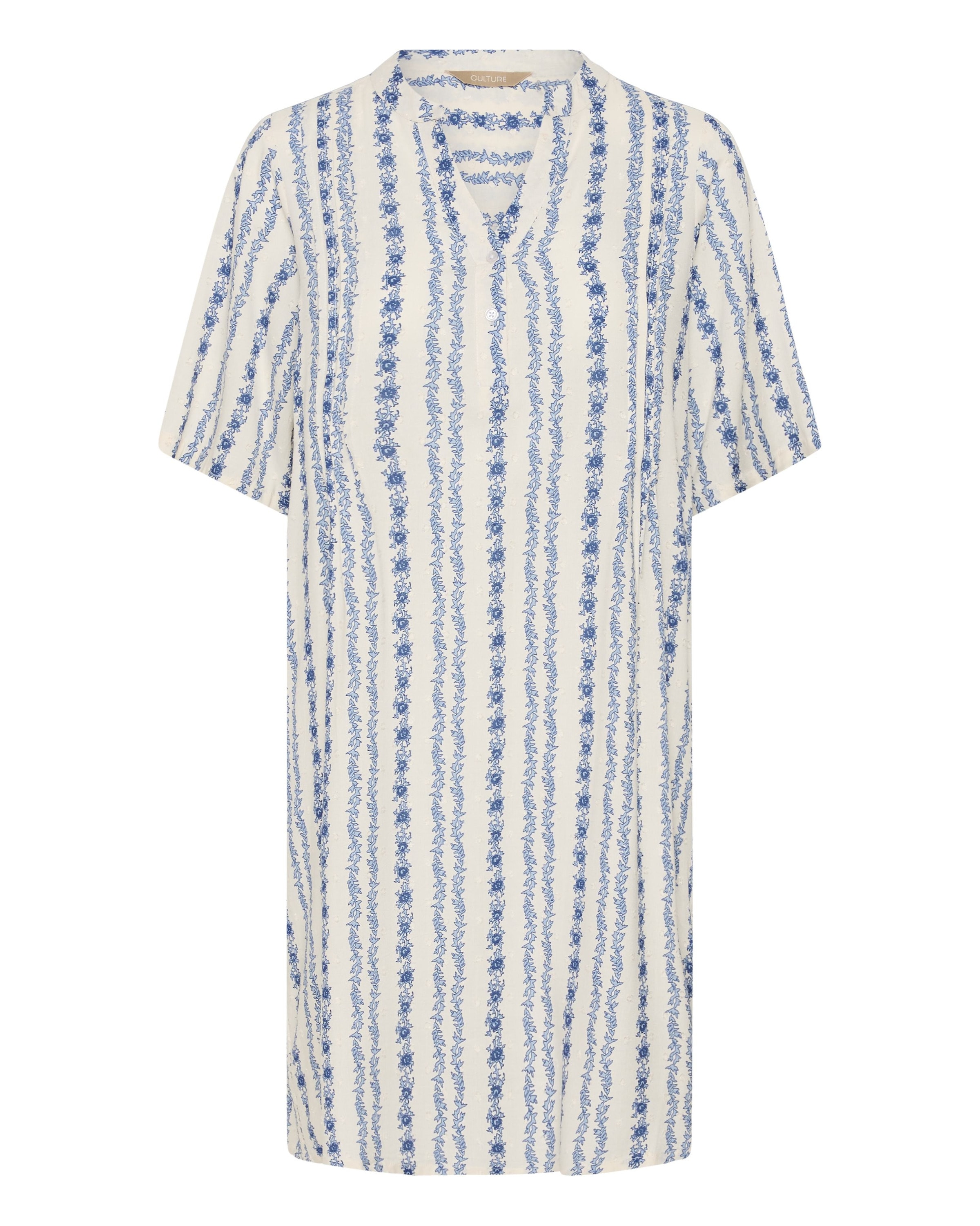 Robe 'CUhollie' CULTURE en bleu : devant