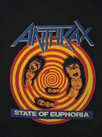 Rockshirts Koszulka 'Anthrax State of Euphoria T-Shirt' w kolorze czarny