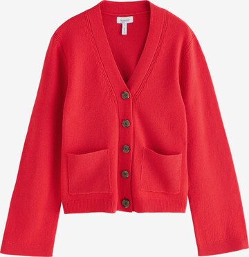 Next Kardigan 'Premium' – červená: přední strana