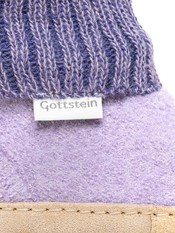Gottstein Slippers 'Hüttenschuhe Dakota' in Purple